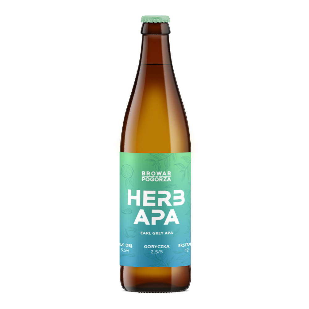 Piwo Browar Pogórza Herb APA 5,5% 500 ml