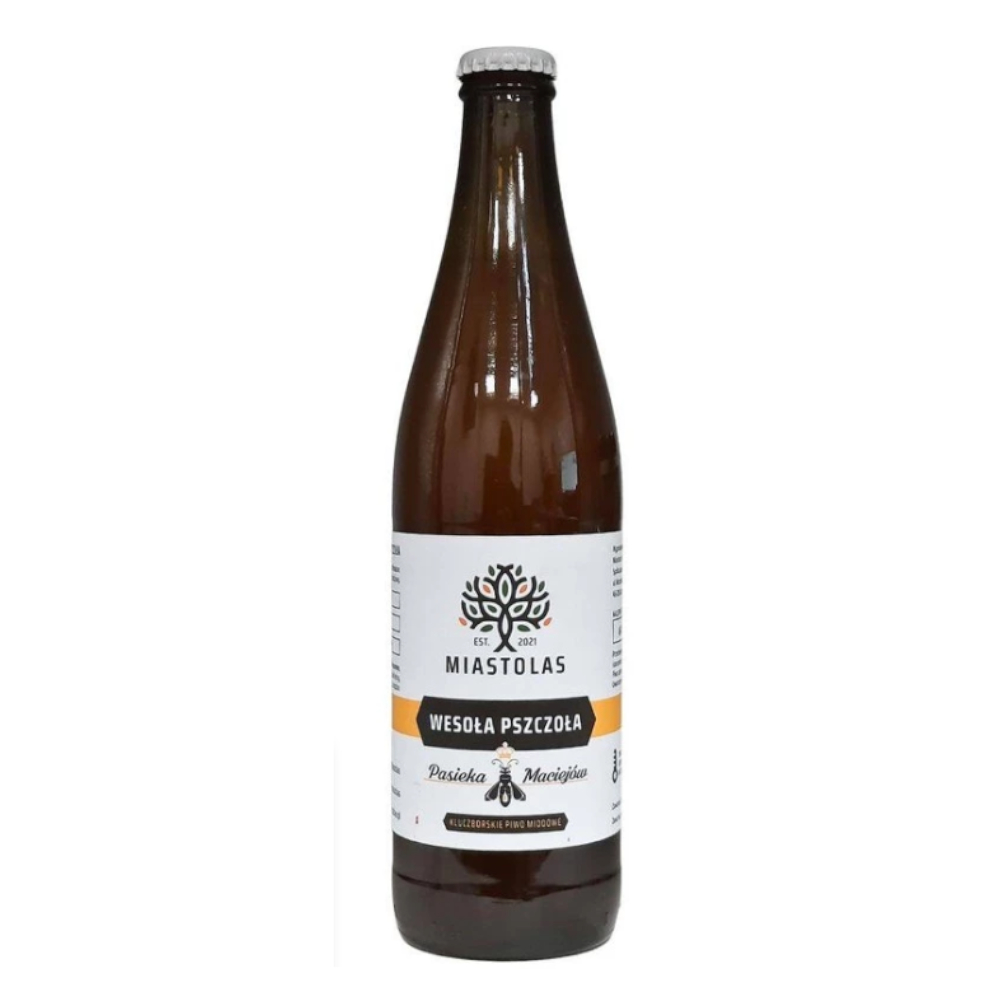 Piwo Miastolas: Wesoła Pszczoła 6% 500 ml