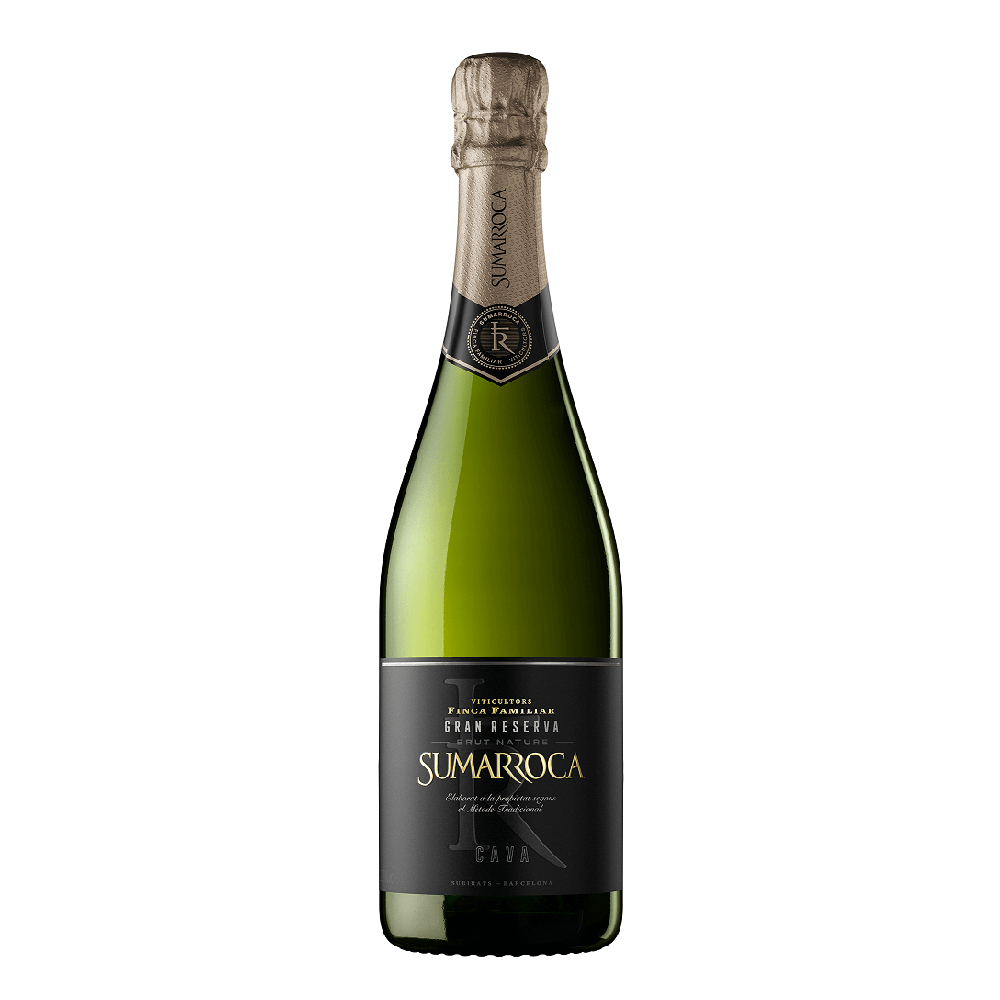 Wino Sumarroca Cava Brut Nature Gran Reserva ekologiczne białe musujące wytrawne 750 ml