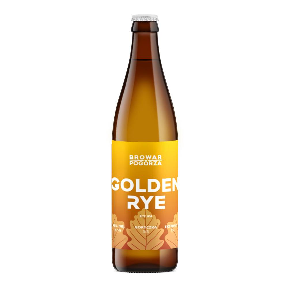 Piwo GOLDEN RYE IPA 6,5% 500 ml