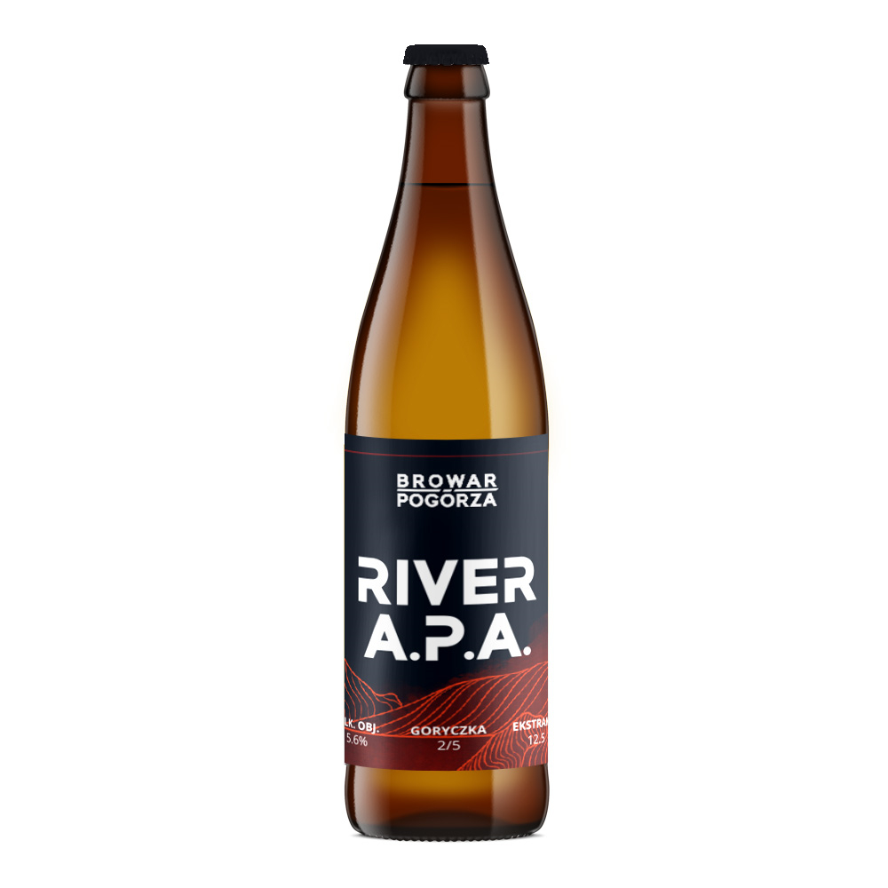 Piwo RIVER APA 5,6% 500 ml