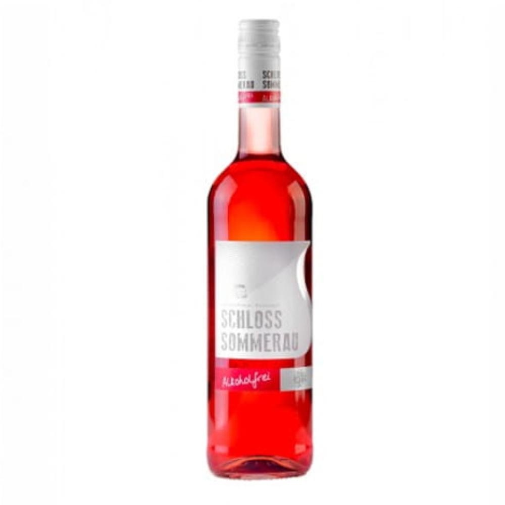 Wino Sommerauer Schloss sommerau 0% różowe słodkie 750 ml