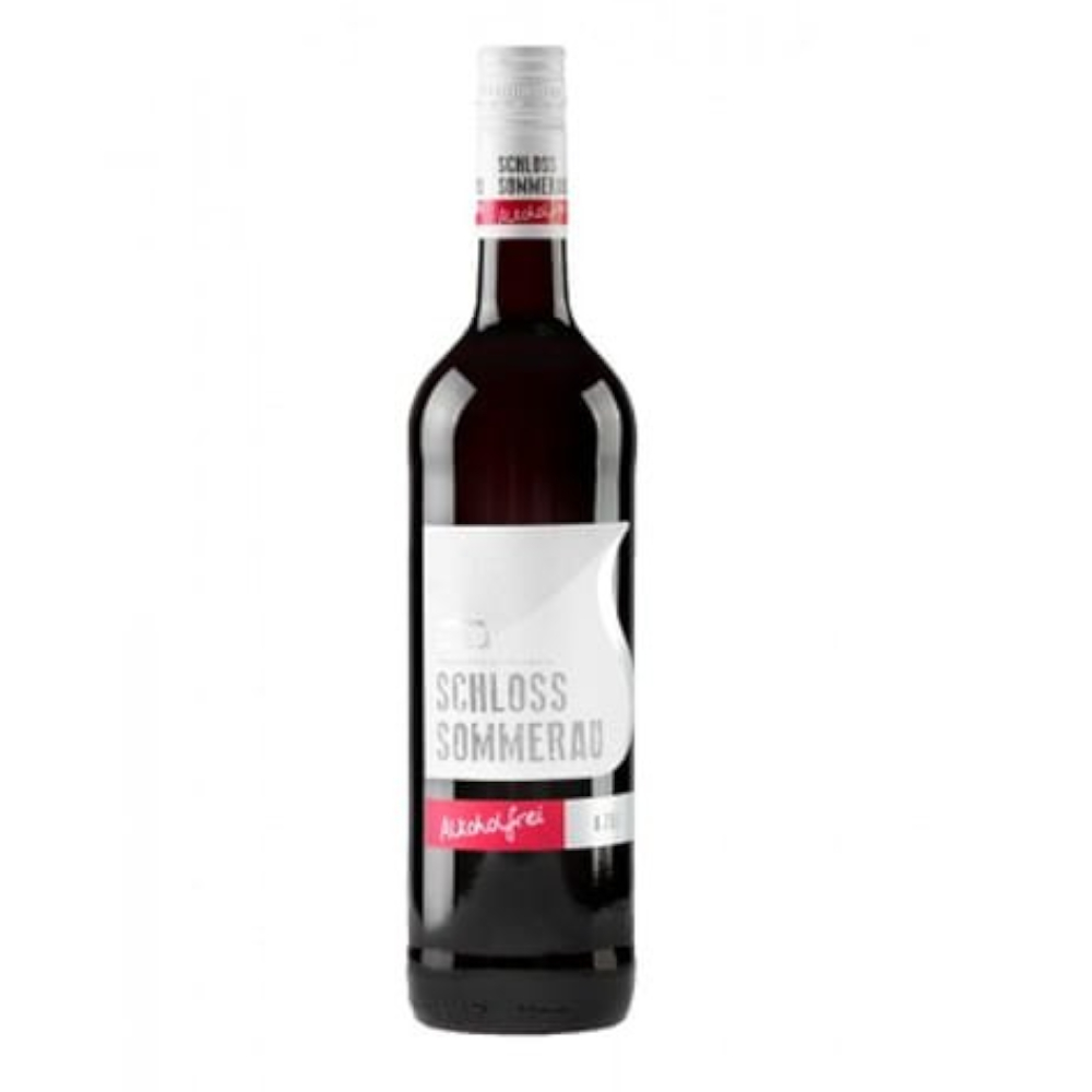 Wino Sommerauer Schloss sommerau Rotwein 0% czerwone słodkie 750 ml