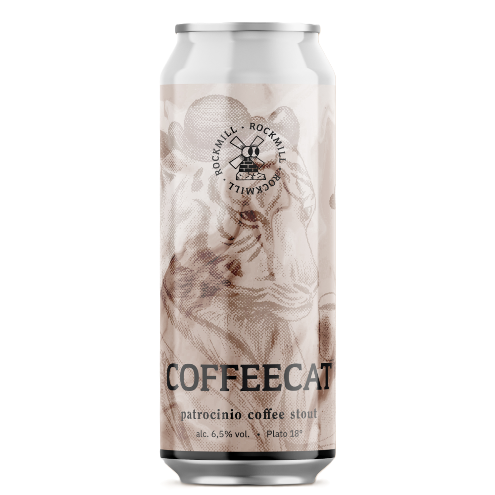 Piwo Rockmill Coffeecat 6,5% 500 ml Puszka