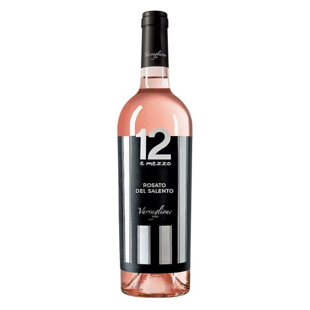 Wino Varvaglione 12e Mezzo Rosato del Salento 12,5% różowe wytrawne 750 ml