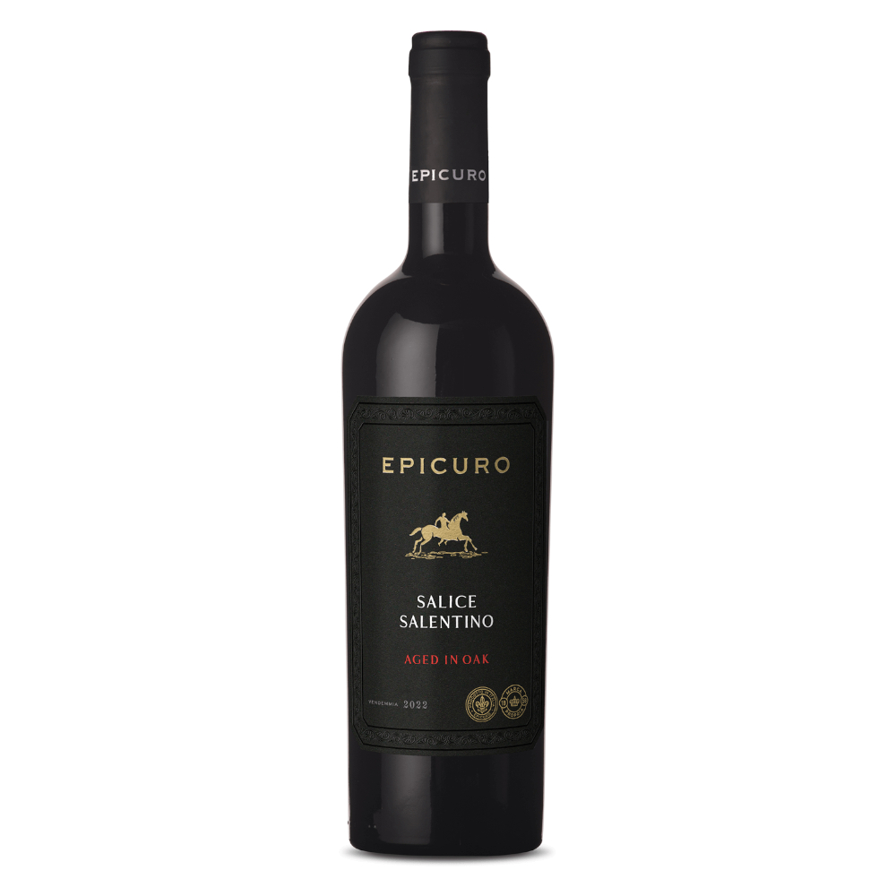 Wino Epicuro Salice Salentino Riserva 13,5% czerwone wytrawne 750 ml