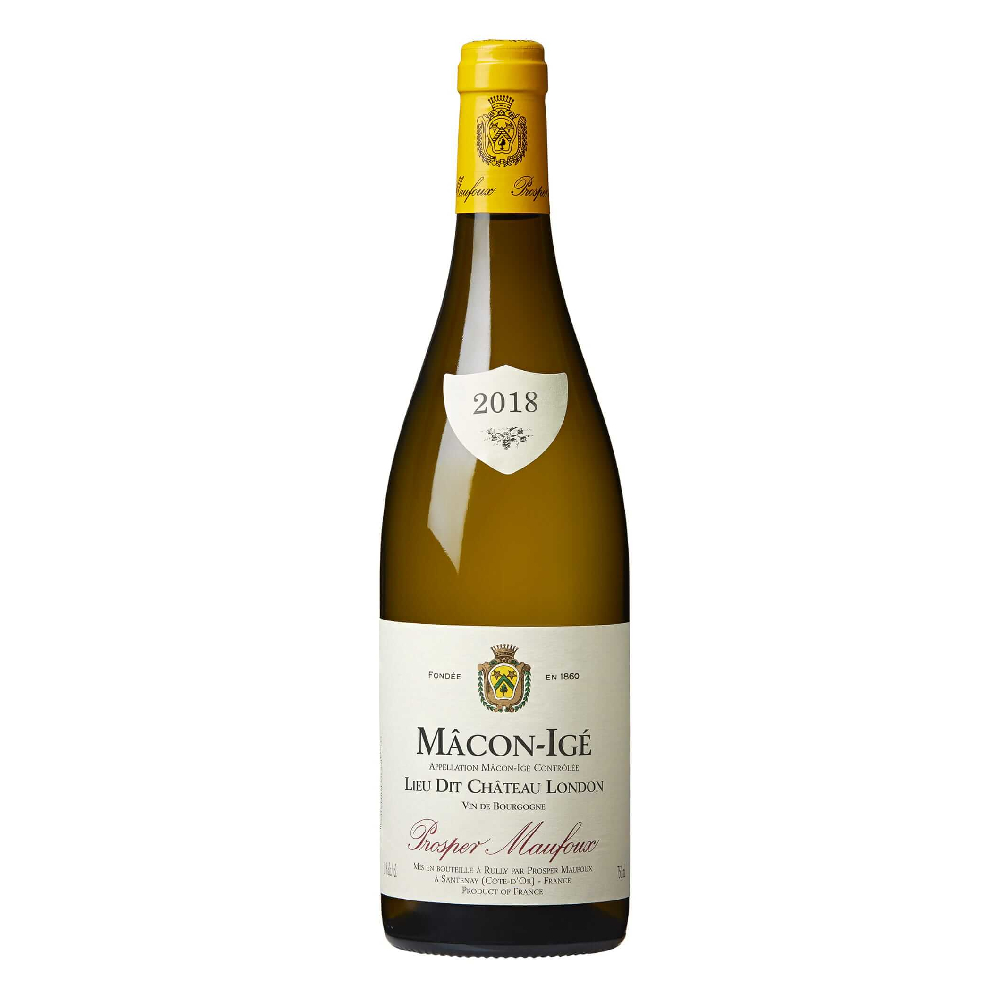 Wino Prosper Maufoux Macon Ige Chateau London białe wytrawne 750 ml