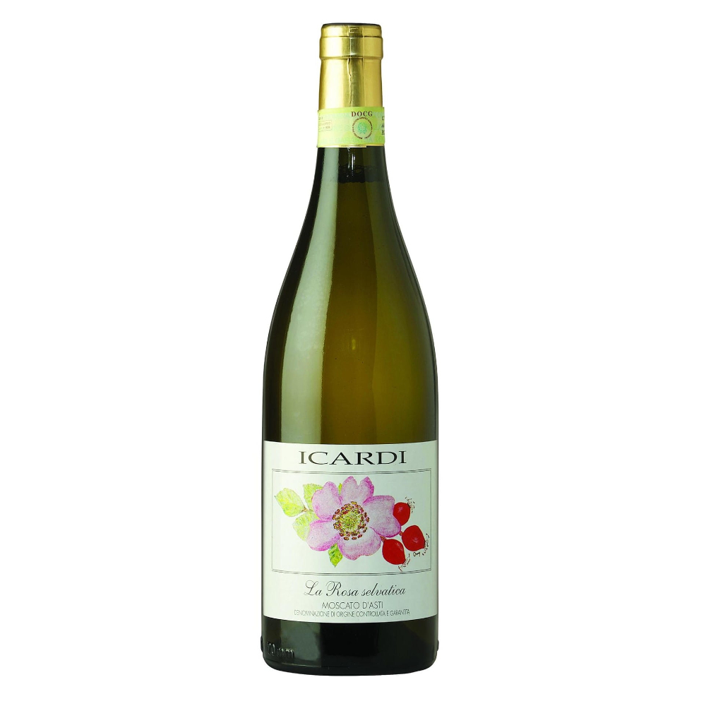 Wino Icardi Moscato d'Asti La Rosa Selvetica 5,5% białe półsłodkie 750 ml