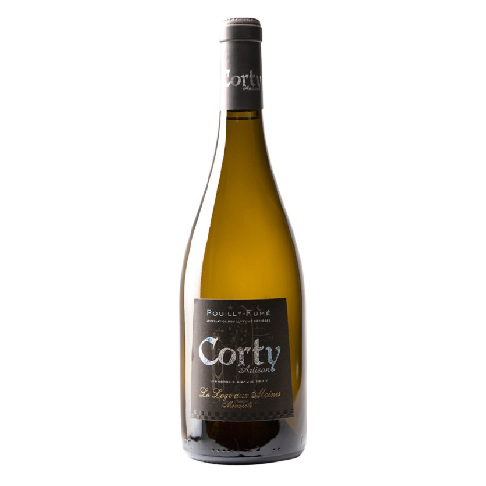 Wino Corty La Loge Aux Moines Monopole Pouilly Fume ekologiczne białe wytrawne 750 ml