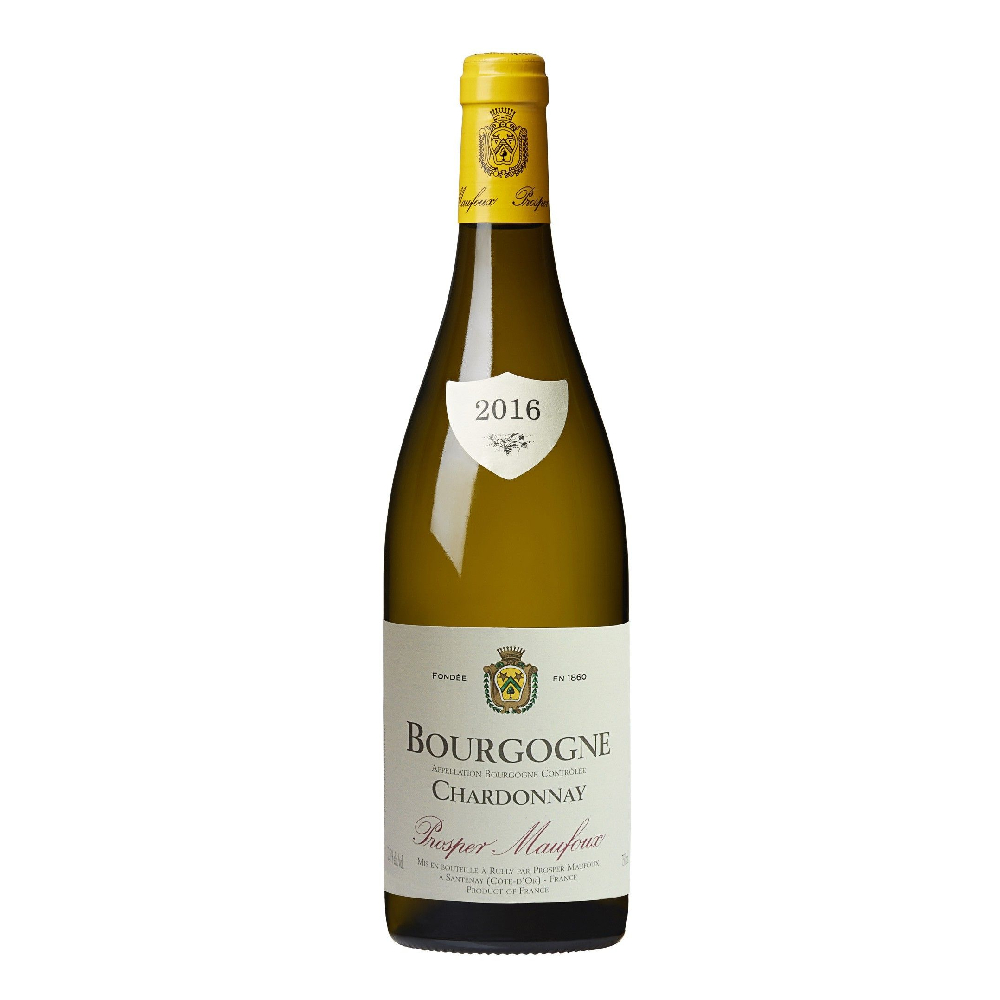 Wino Prosper Maufoux Bourgogne Chardonnay białe wytrawne 750 ml