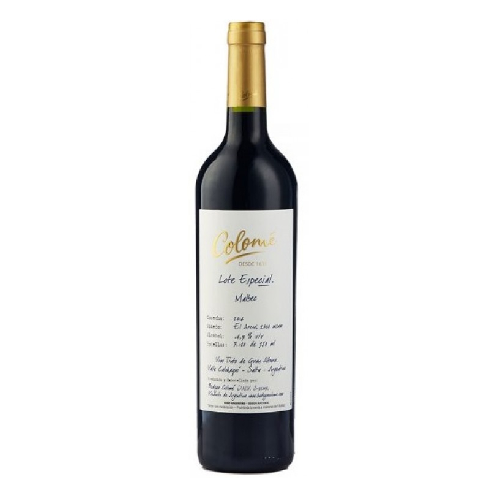 Wino Colome Lote Especial La Brava Malbec czerwone wytrawne 750 ml