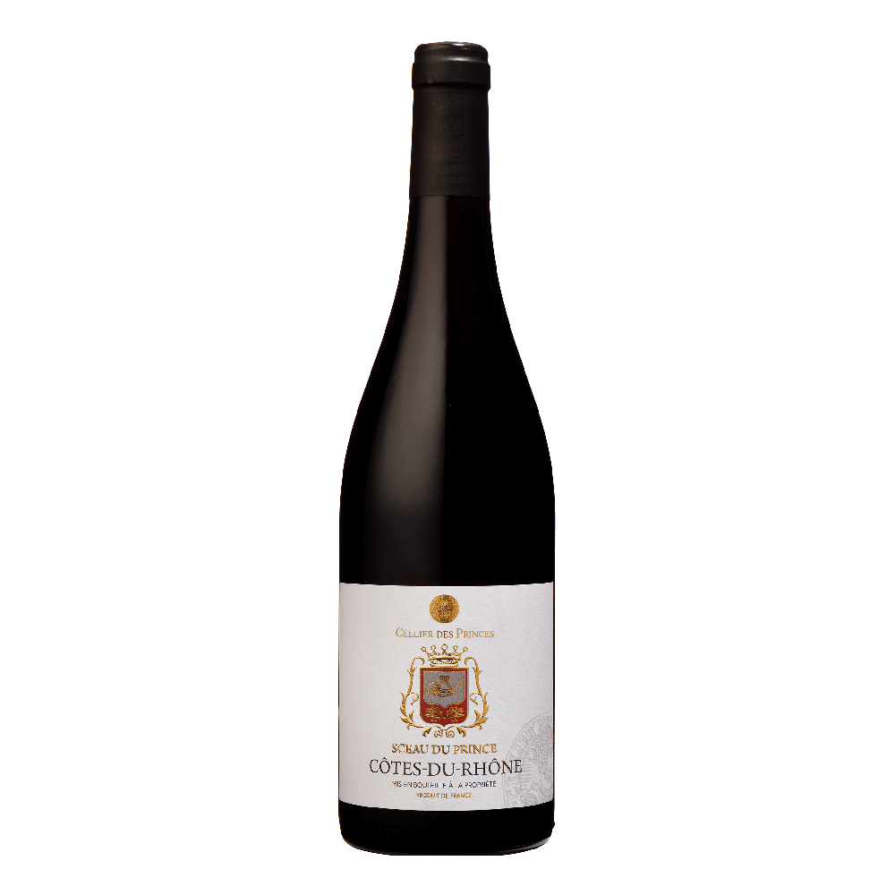 Wino Cellier des Princes Cotes du Rhone Sceau du Prince czerwone wytrawne 750 ml