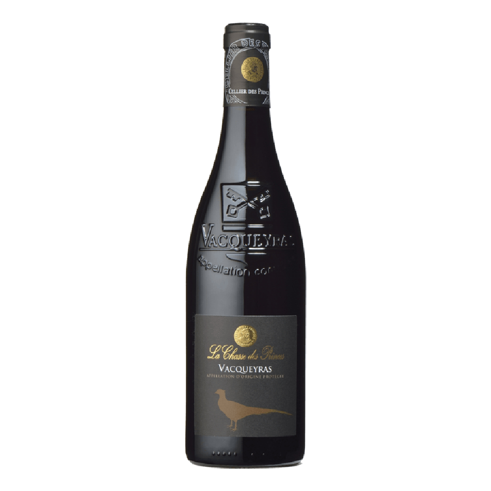 Wino Cellier des Princes Vacqueyras La Chasse des Princes czerwone wytrawne 750 ml