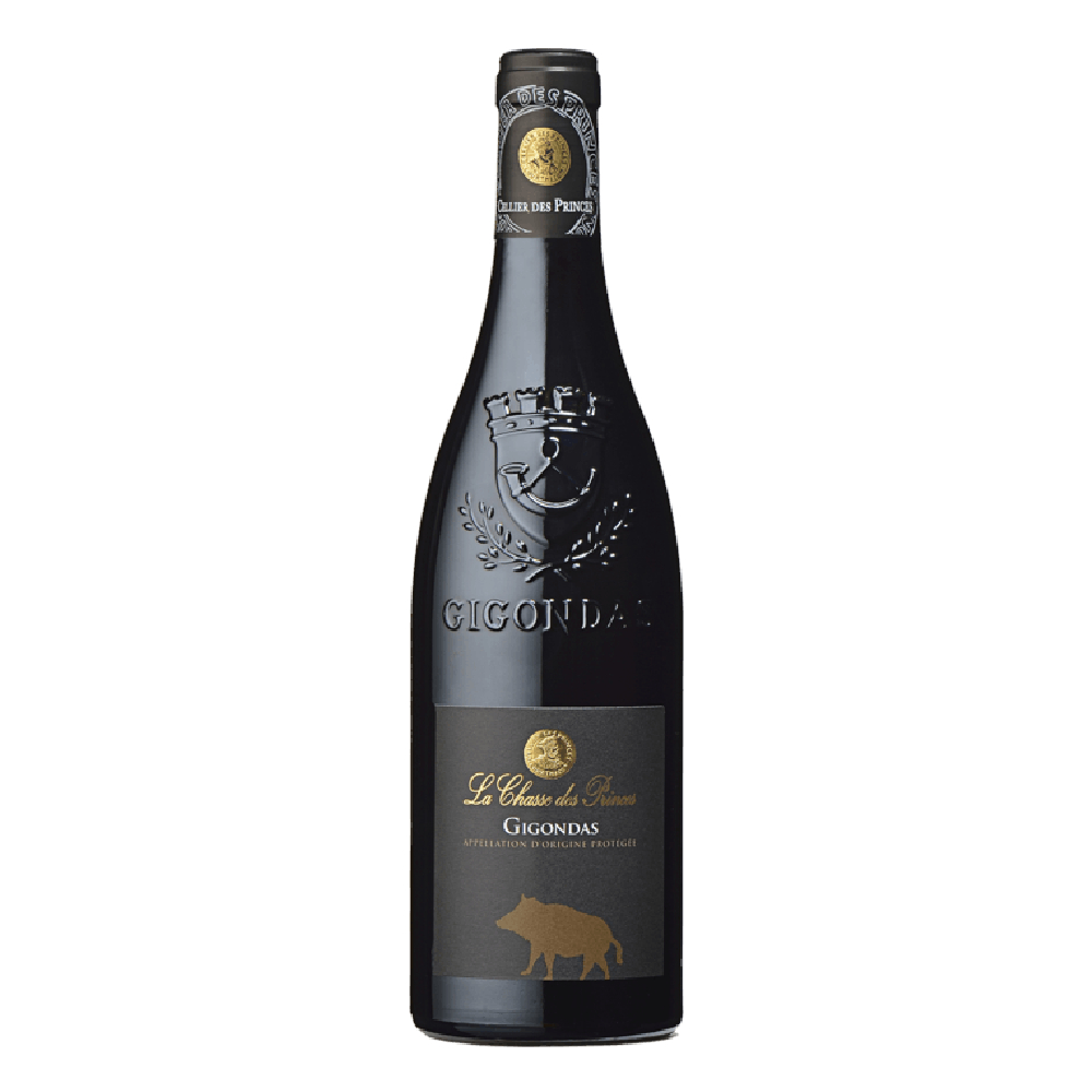 Wino Cellier des Princes Gigondas La Chasse des Princes czerwone wytrawne 750 ml
