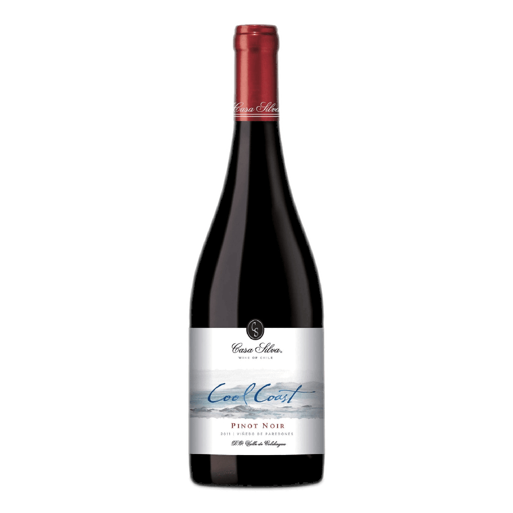 Wino Casa Silva Cool Coast Pinot Noir ekologiczne czerwone wytrawne 750 ml