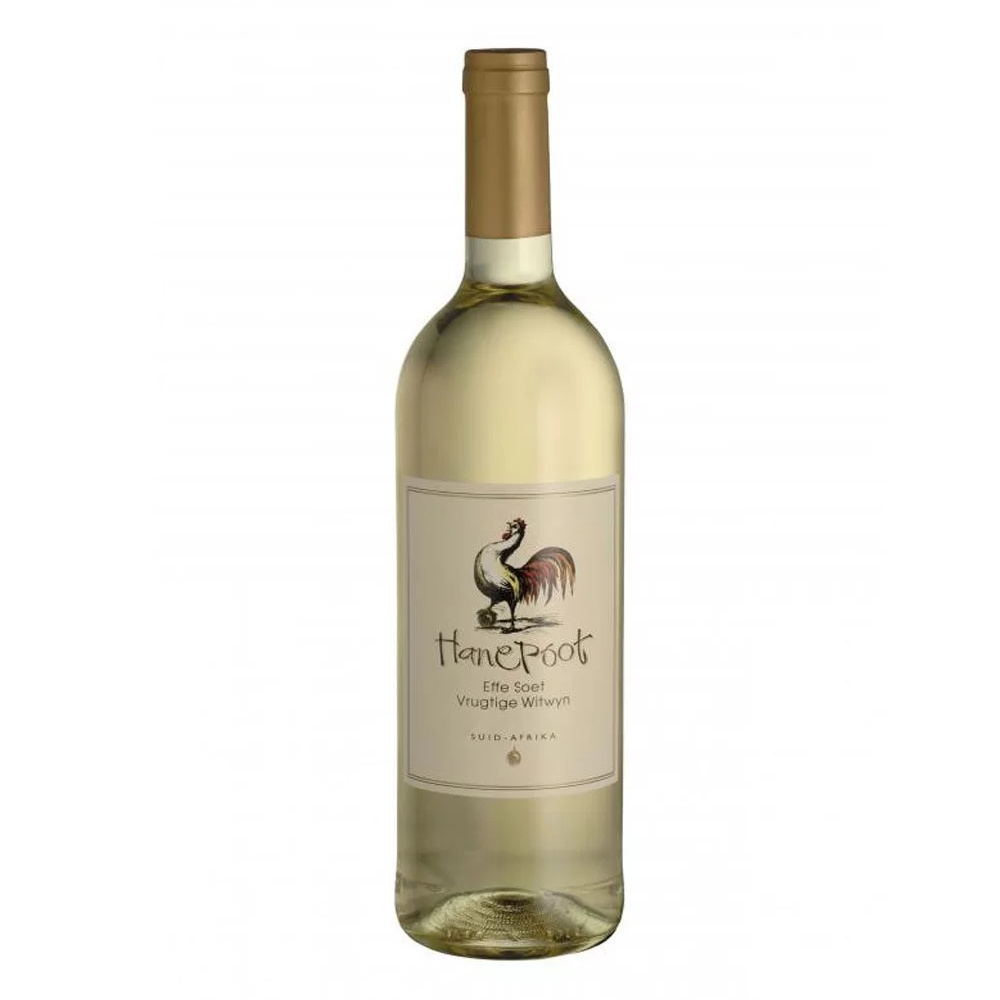 Wino Hanepoot 10% białe półsłodkie 750 ml