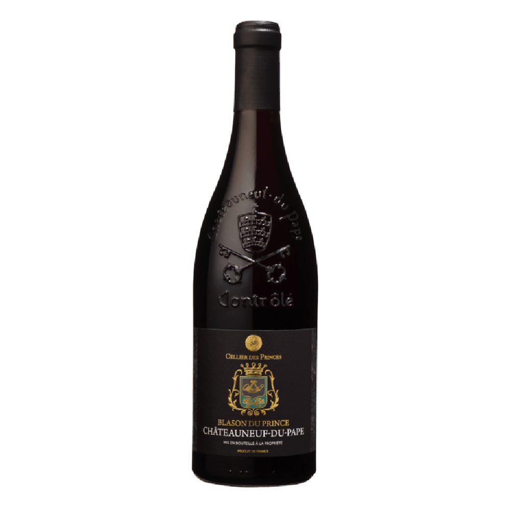 Wino Cellier des Princes Chaeauneuf du Pape Blanson du Prince 13% czerwone wytrawne 750 ml
