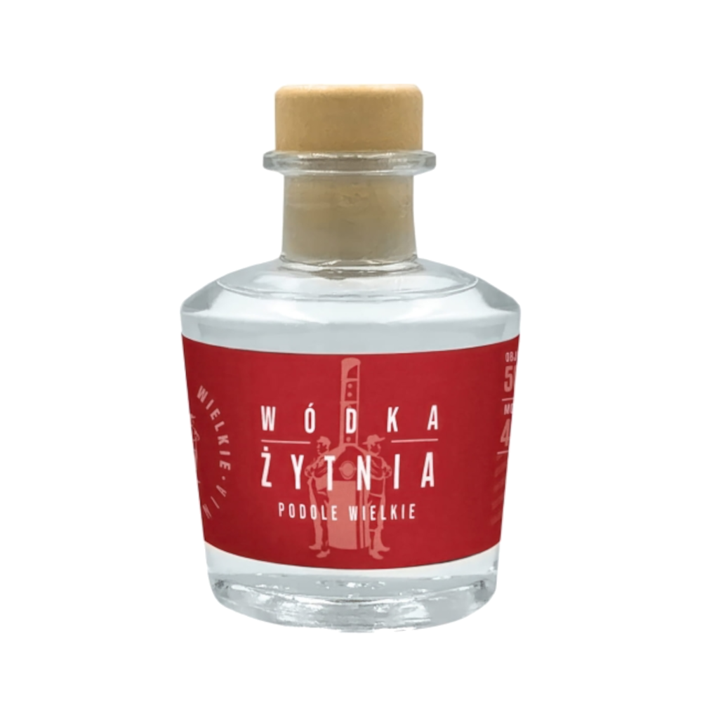 Wódka Podole Wielkie Żytnia 40% 50 ml