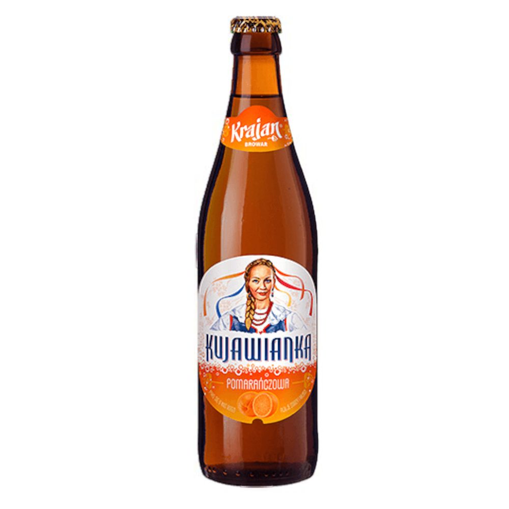 Piwo Kujawianka Pomarańczowa 3,8% 500 ml