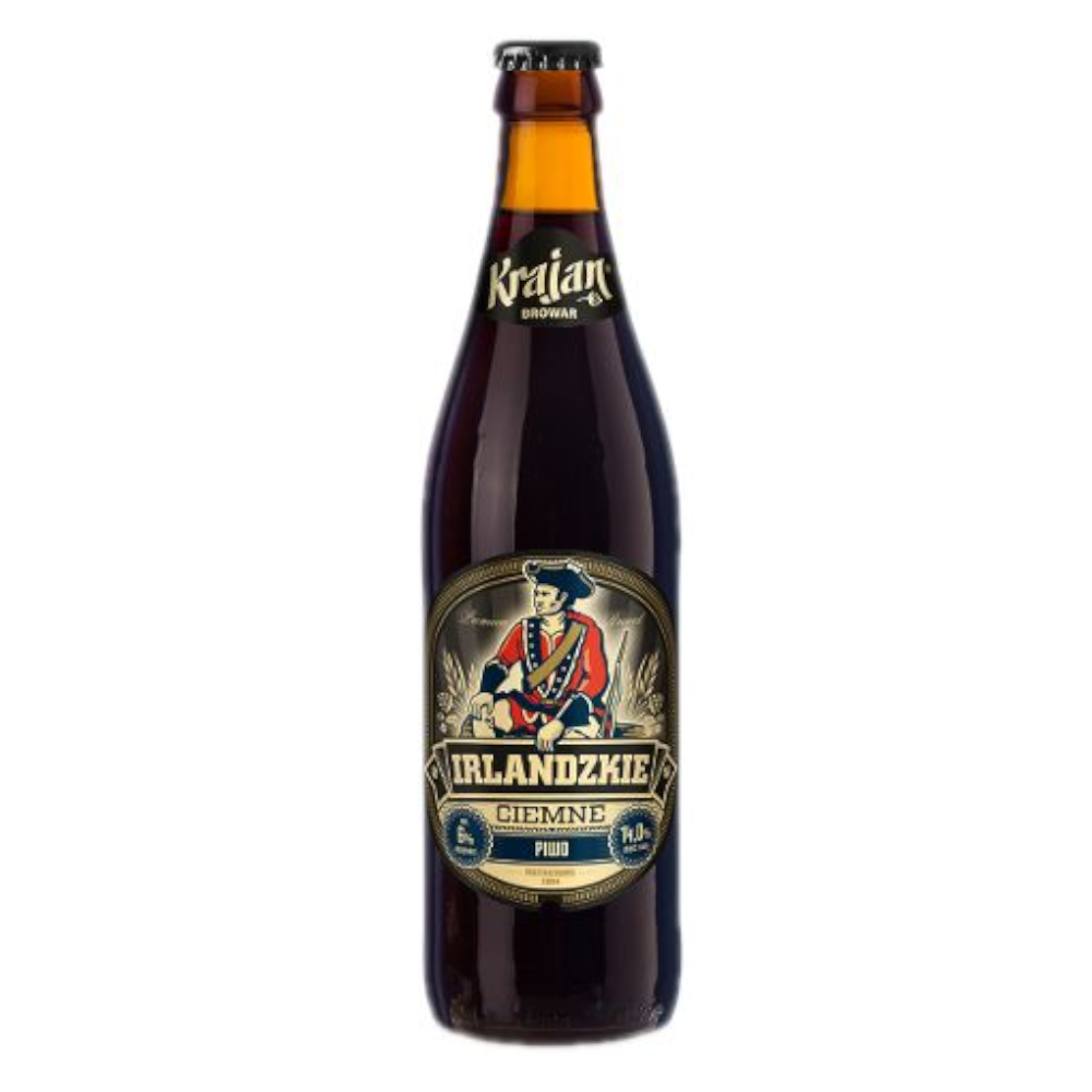 Piwo Irlandzkie Ciemne 6% 500 ml
