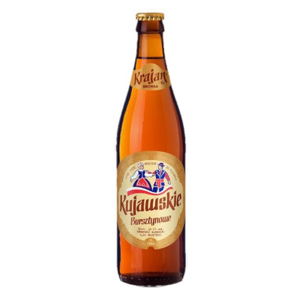 Piwo Kujawskie Bursztynowe 6% 500 ml