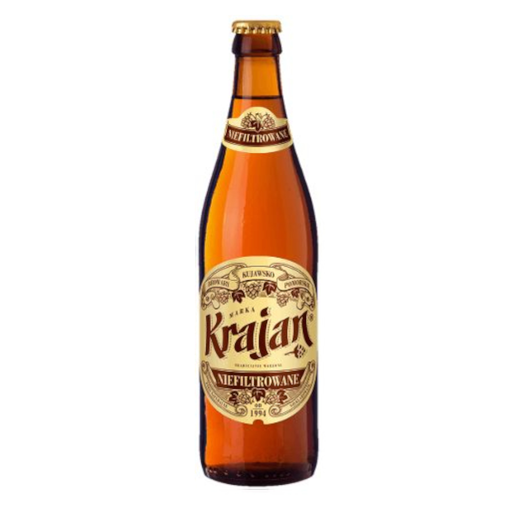 Piwo Krajan Niefiltrowane 6% 500 ml