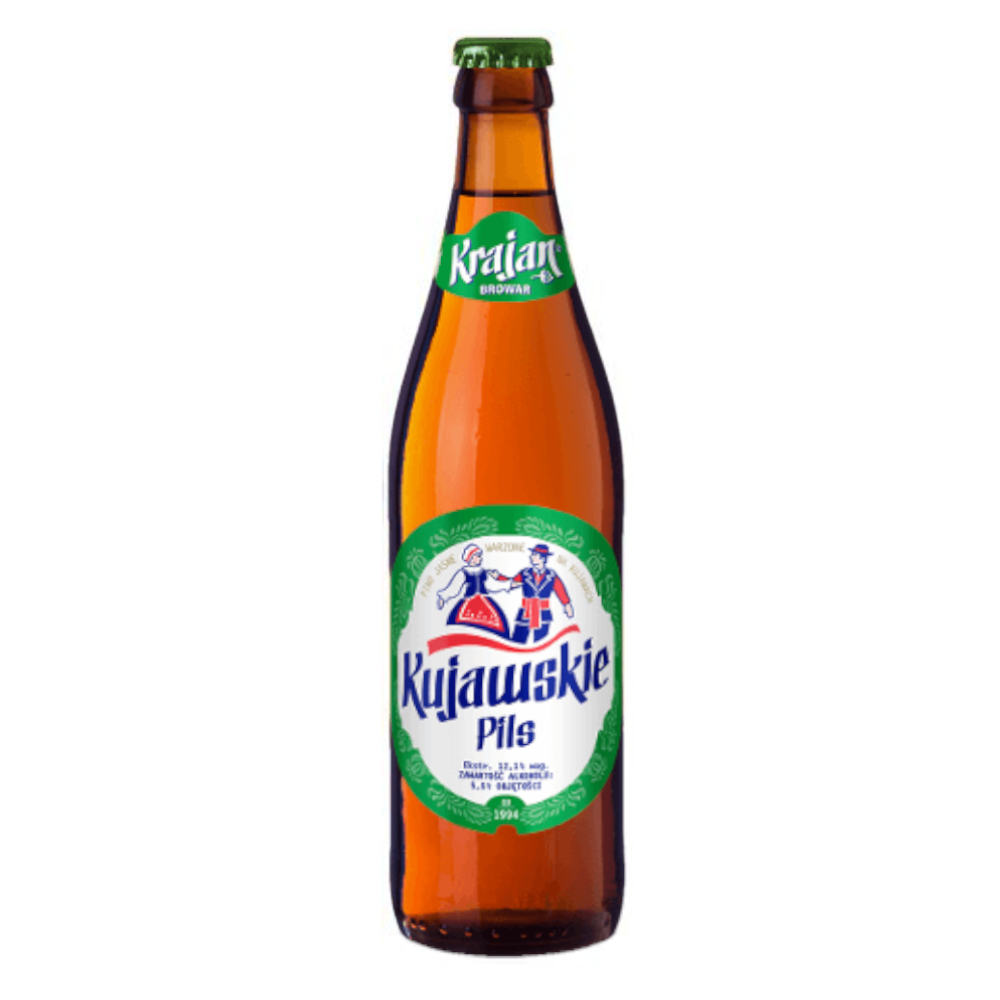 Piwo Kujawskie Pils 5,5% 500 ml