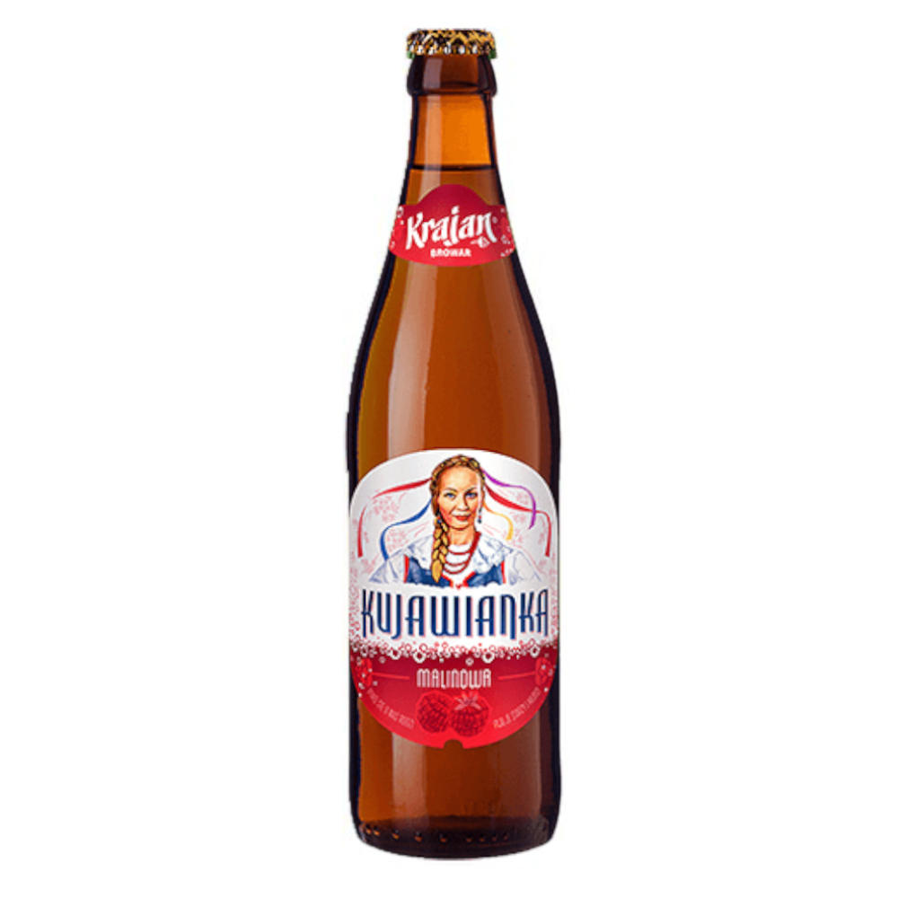 Piwo Kujawianka Malinowa 3,8% 500 ml