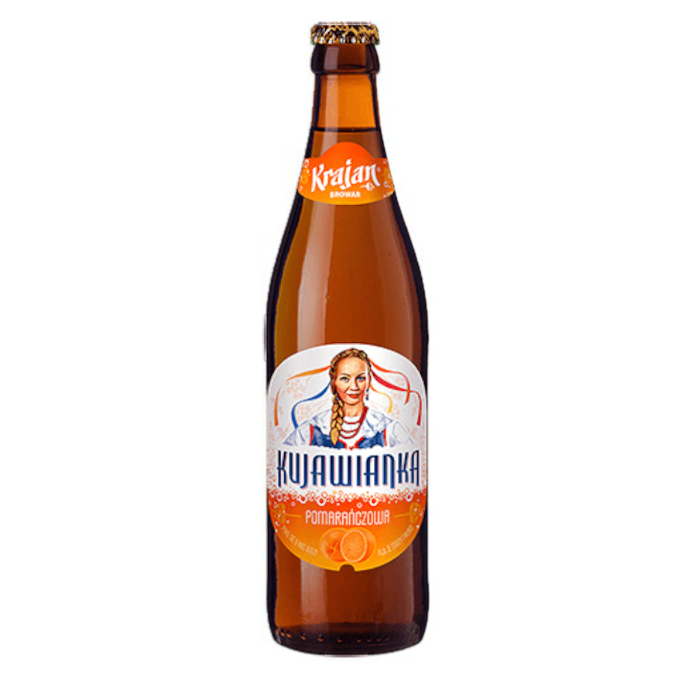 Piwo Kujawianka Pomarańczowa 3,8% 500 ml