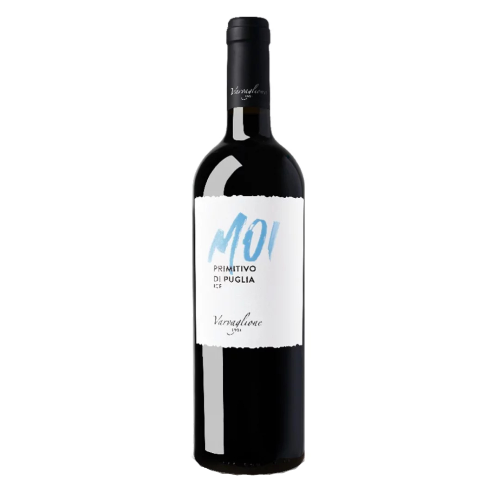 Wino Varvaglione Moi Primitivo di Puglia IGP 13% czerwone wytrawne 750 ml