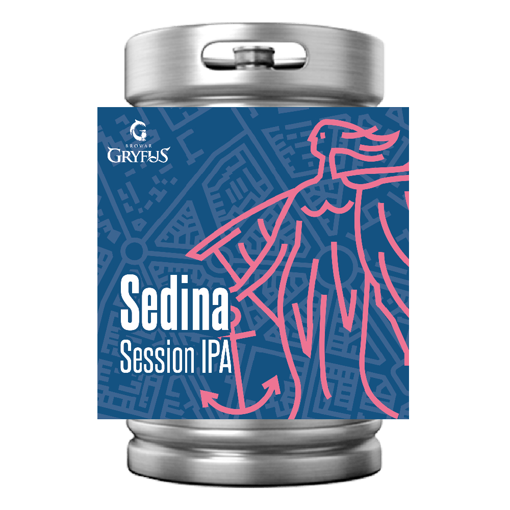 Piwo Gryfus Session IPA Sedina 5% 30 L Keg