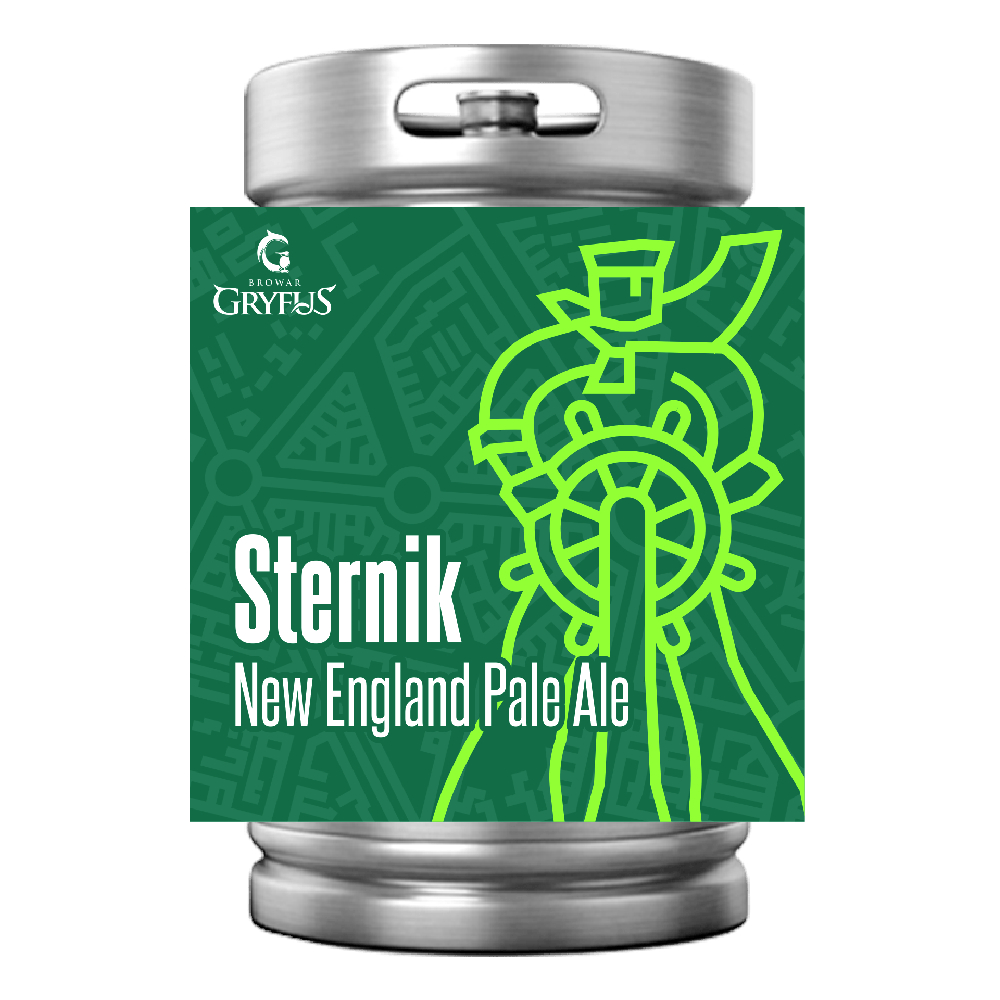 Piwo Gryfus NEPA Sternik 4,5% 30 L Keg