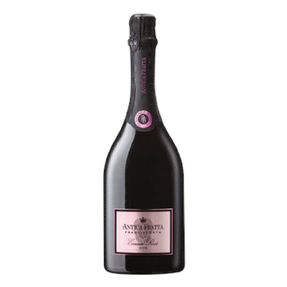 Wino Franciacorta Antica Fratta Essence Rose Vintage Brut 13% różowe wytrawne 750 ml