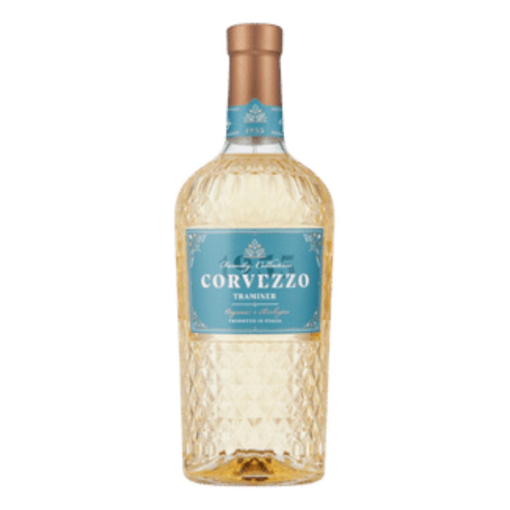Wino Corvezzo Traminer BIO 13% białe wytrawne 750 ml