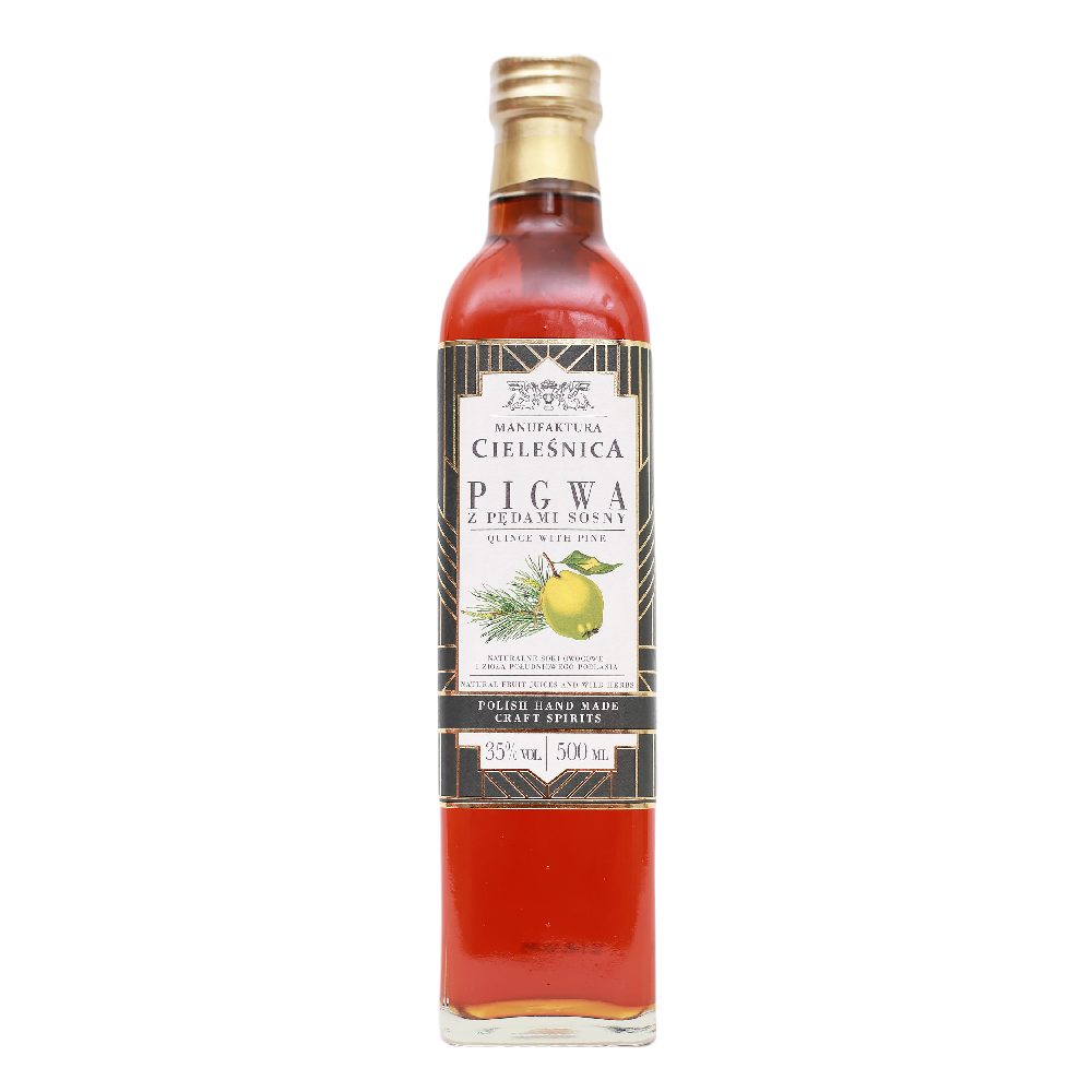 Likier Pigwa z Pędami Sosny 35% 500 ml