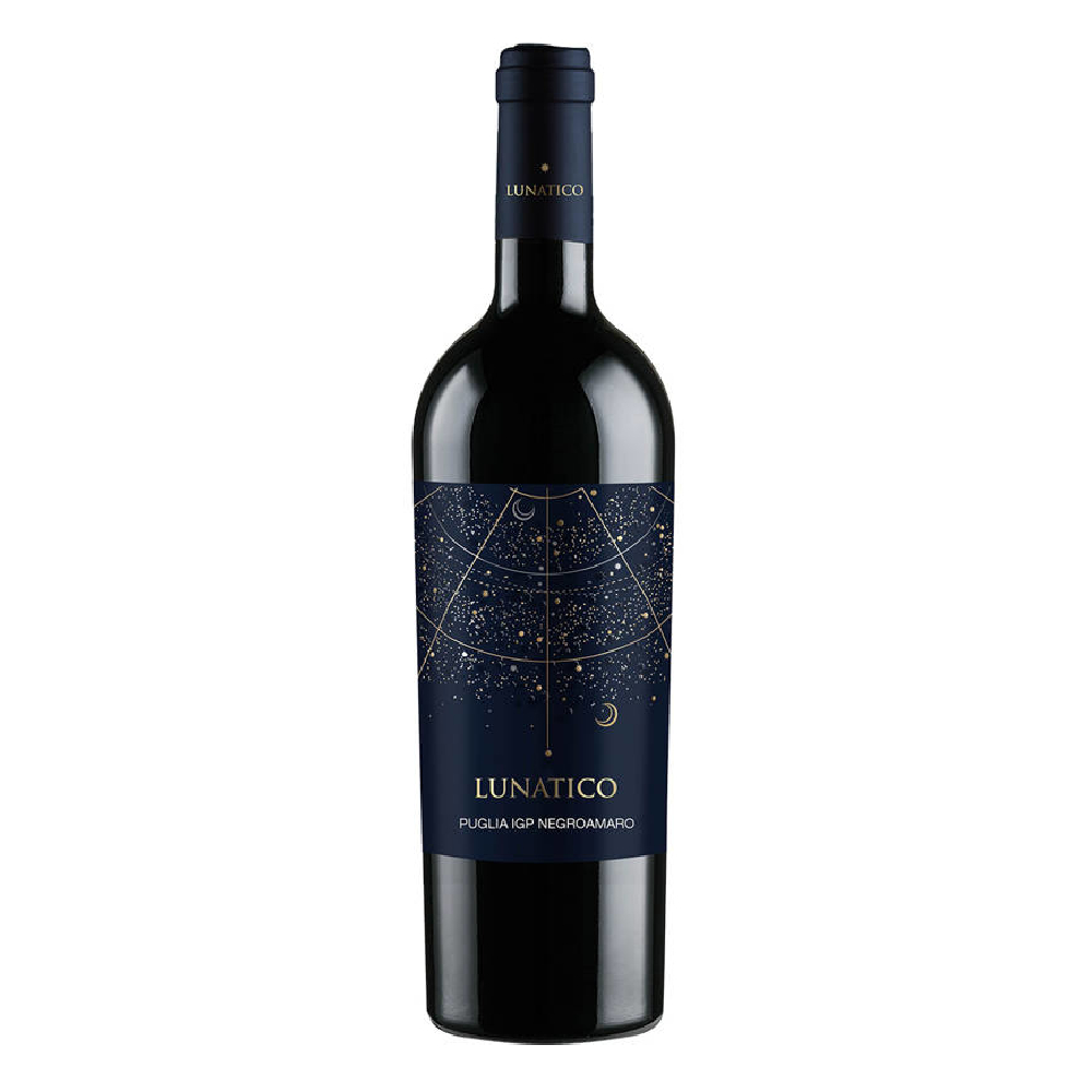 Wino Lunatico Negroamaro 2021 13% czerwone wytrawne 750 ml