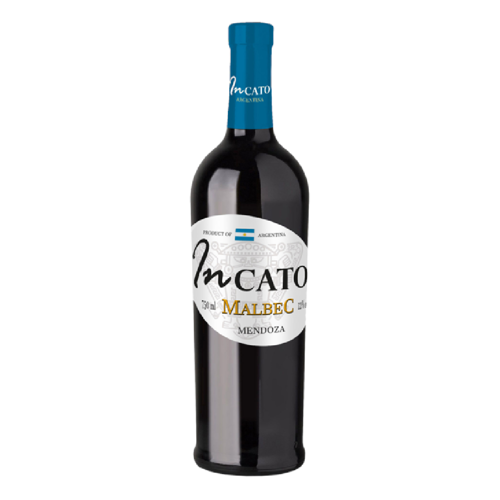 Wino Incato Malbec 12% czerwone półwytrawne 750 ml
