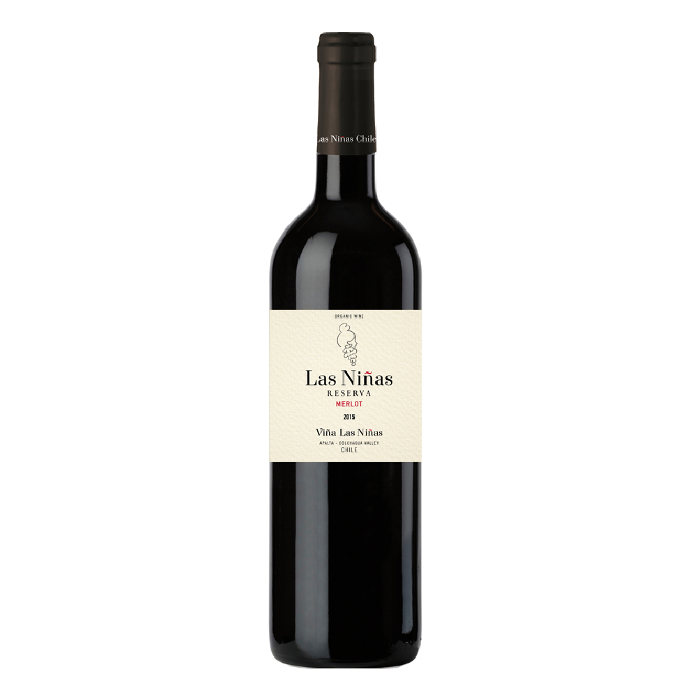 Wino Las Ninas Syrah Reserva Organic 14% czerwone wytrawne 750 ml