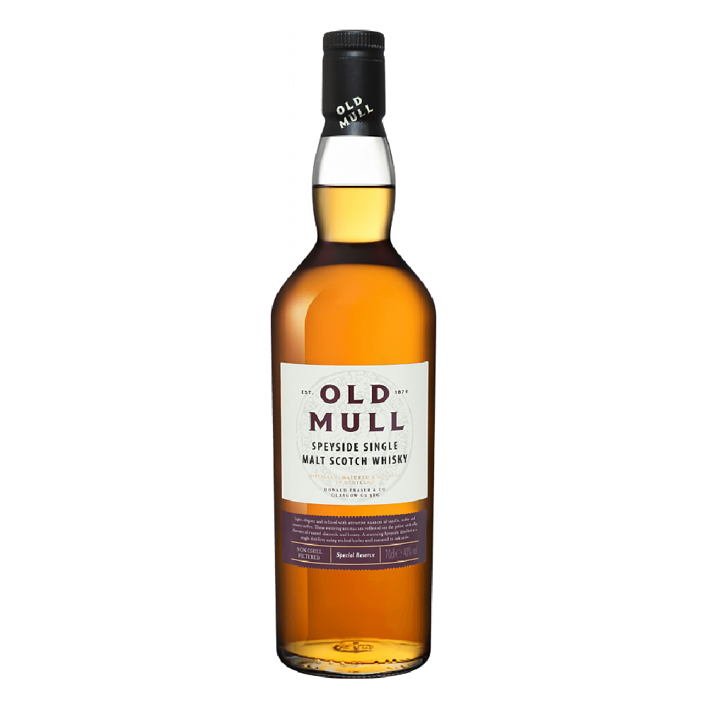 Whisky Old Mull Speyside 40% 700 ml