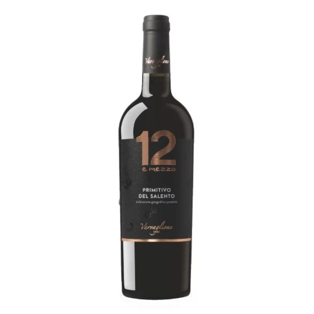 Wino 12 e Mezzo Primitivo del Salento Classic Line 12,5% czerwone wytrawne 750 ml
