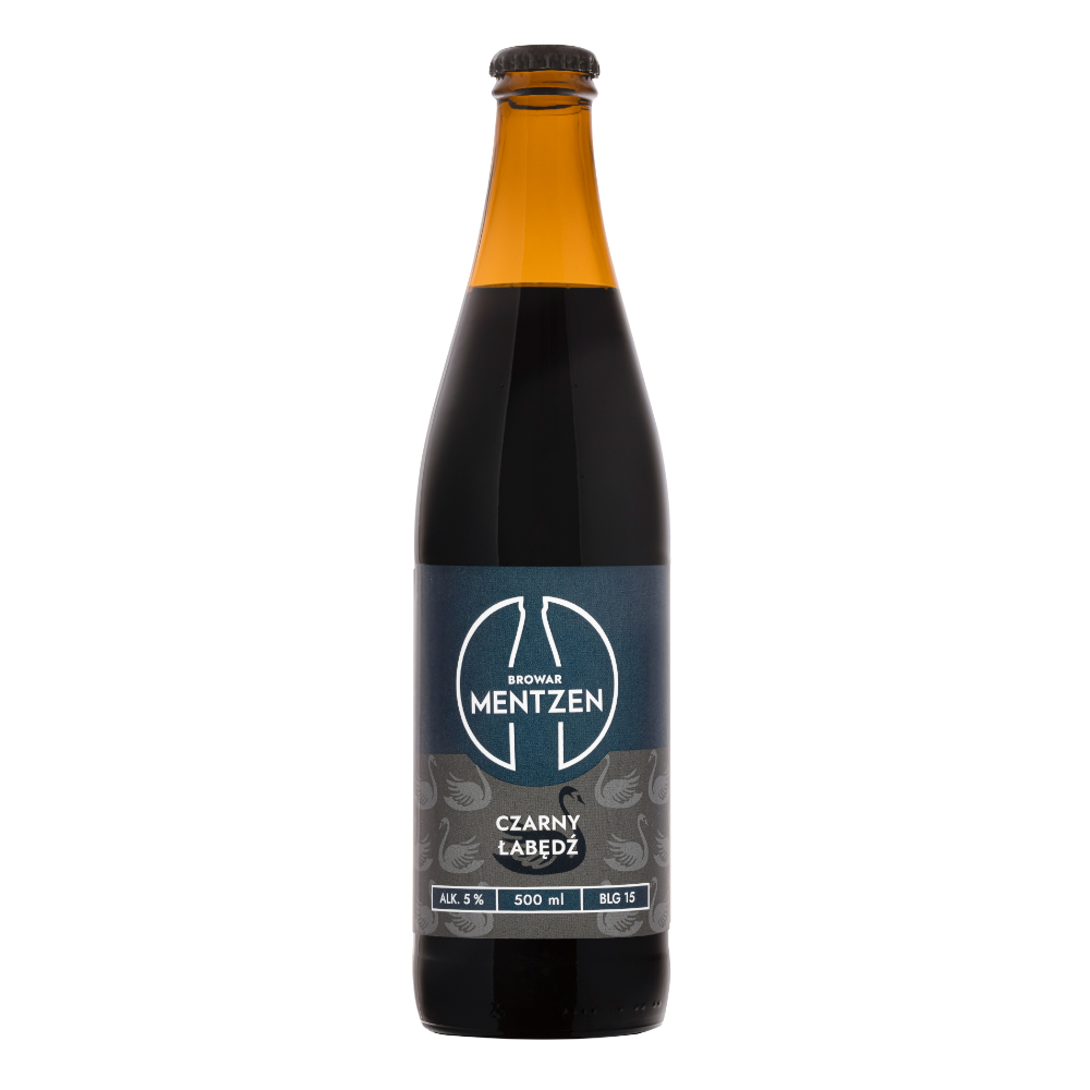 Piwo Browar Mentzen Czarny Łabędź 5% 500 ml