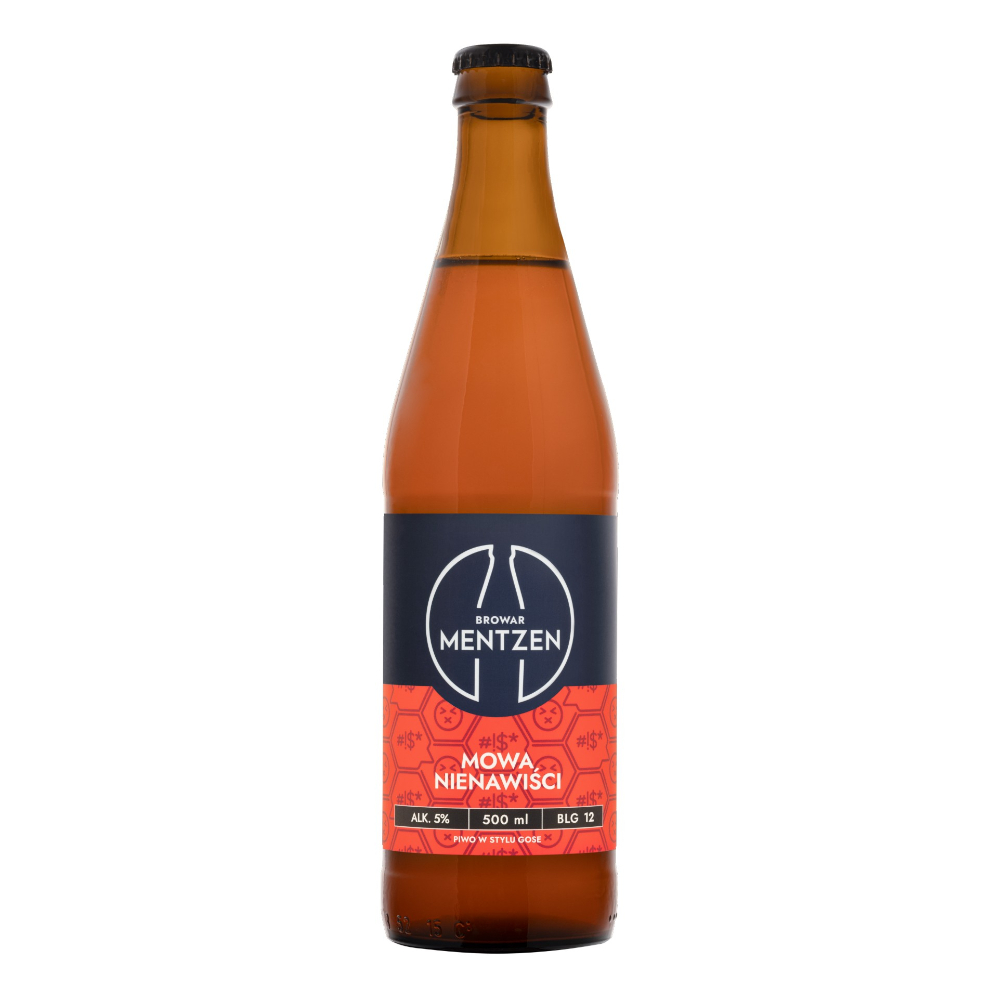 Piwo Browar Mentzen Mowa Nienawiści 5% 500 ml