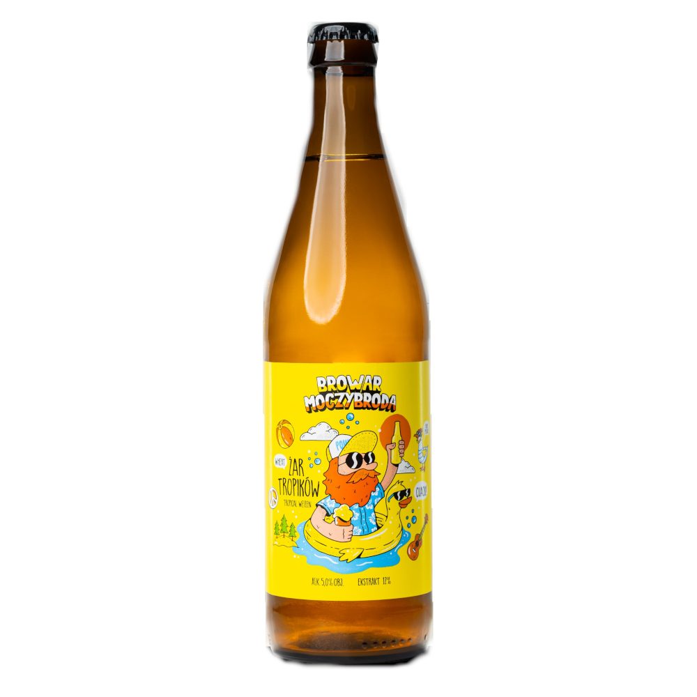 Piwo Moczybroda Żar Tropików 5% 500 ml