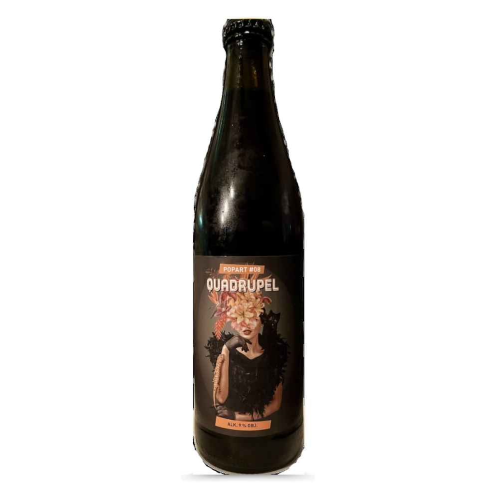 Piwo Moczybroda Popart #08 Quadrupel 9% 500 ml