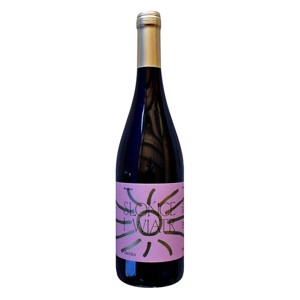 Wino Słońce i Wiatr – Janko 11% czerwone półwytrawne 750 ml