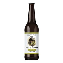 Piwo Złoty Pies Czeski Fousek - Desitka 3,5% 500 ml