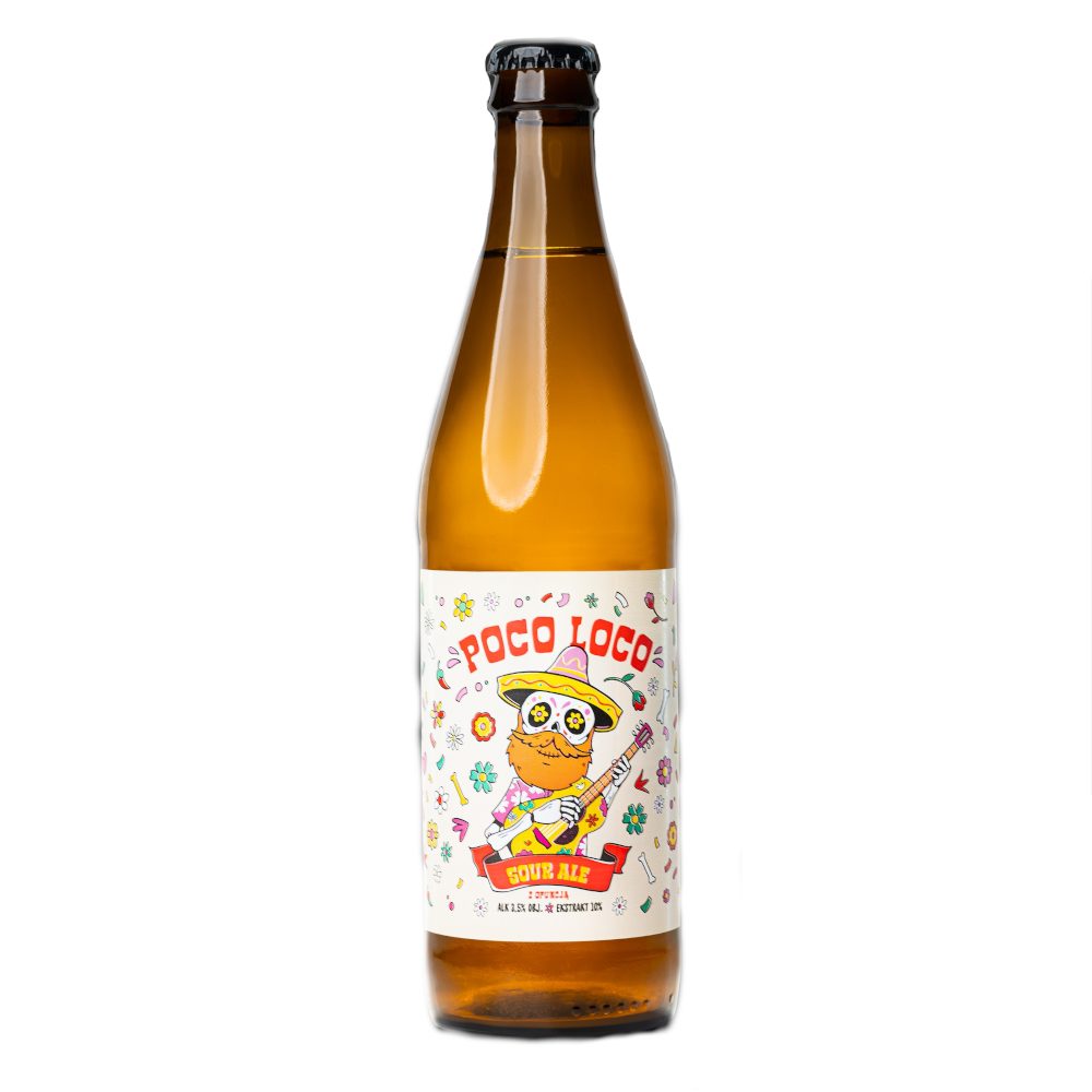 Piwo Moczybroda Poco loco 3,5% 500 ml