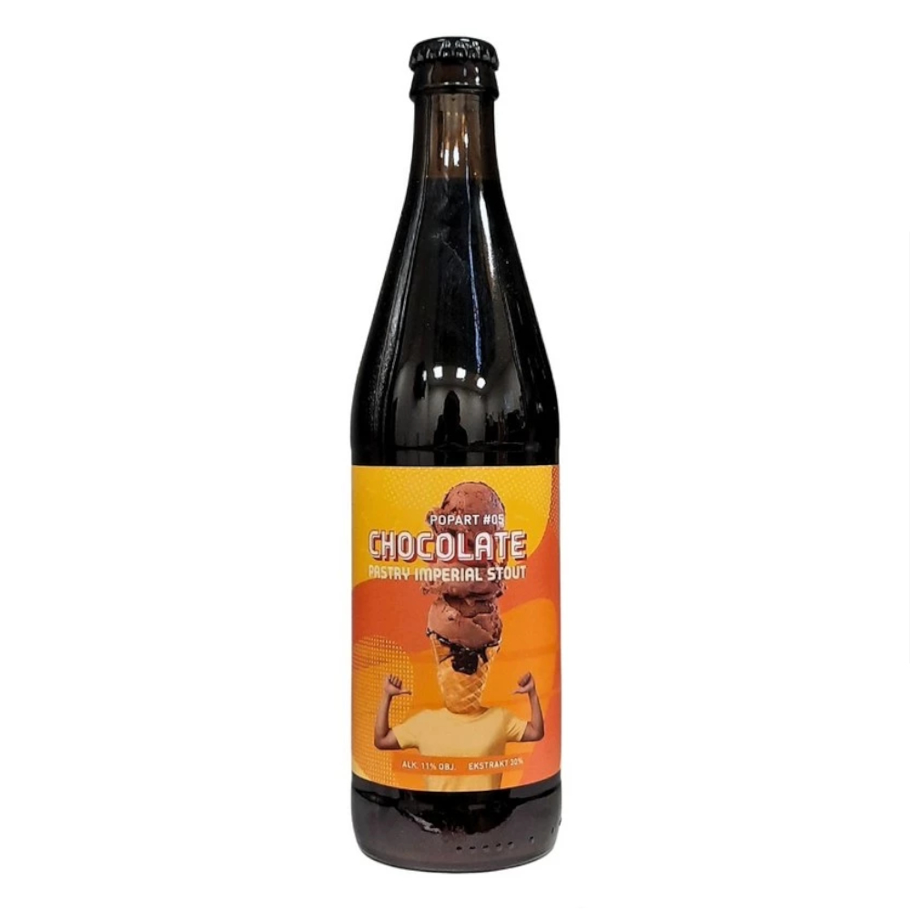 Piwo Moczybroda Popart #05 Chocolate Pastry Imperial Stout 11% 500 ml