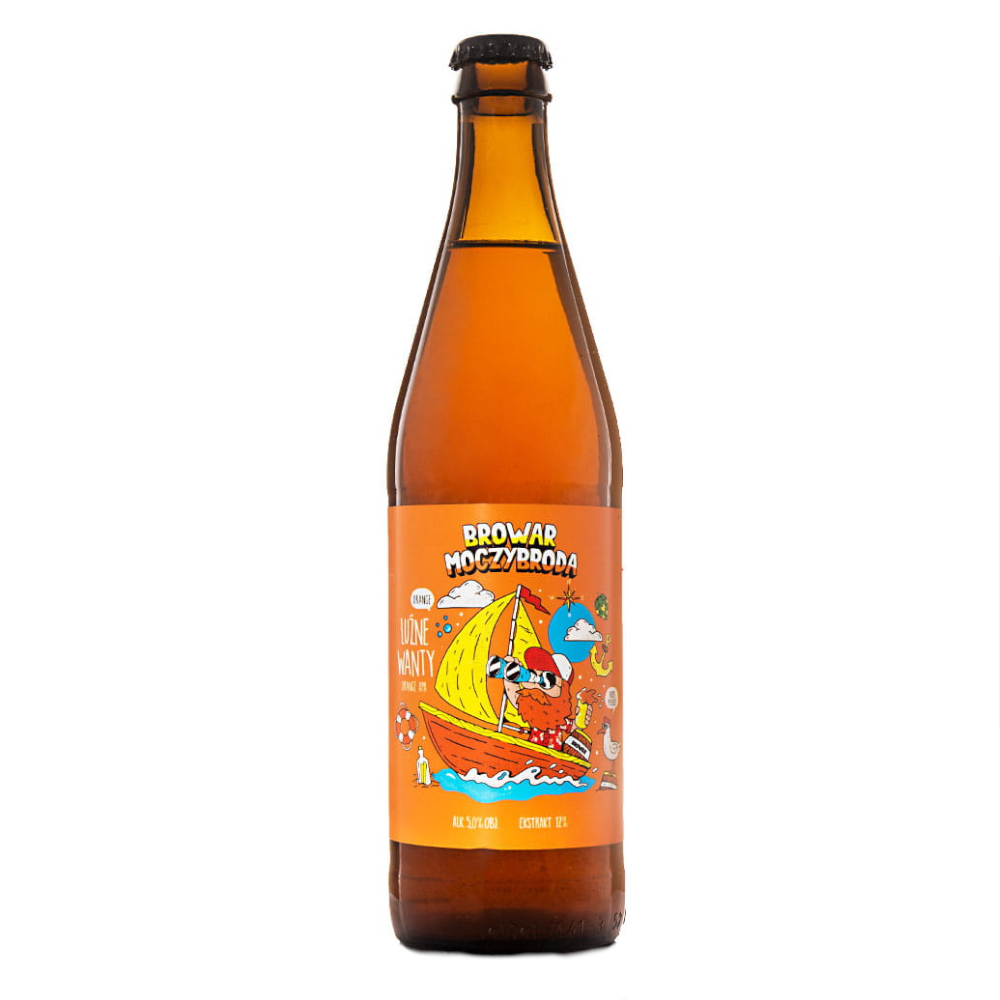 Piwo Browar Moczybroda Luźne Wanty Orange APA 5% 500 ml