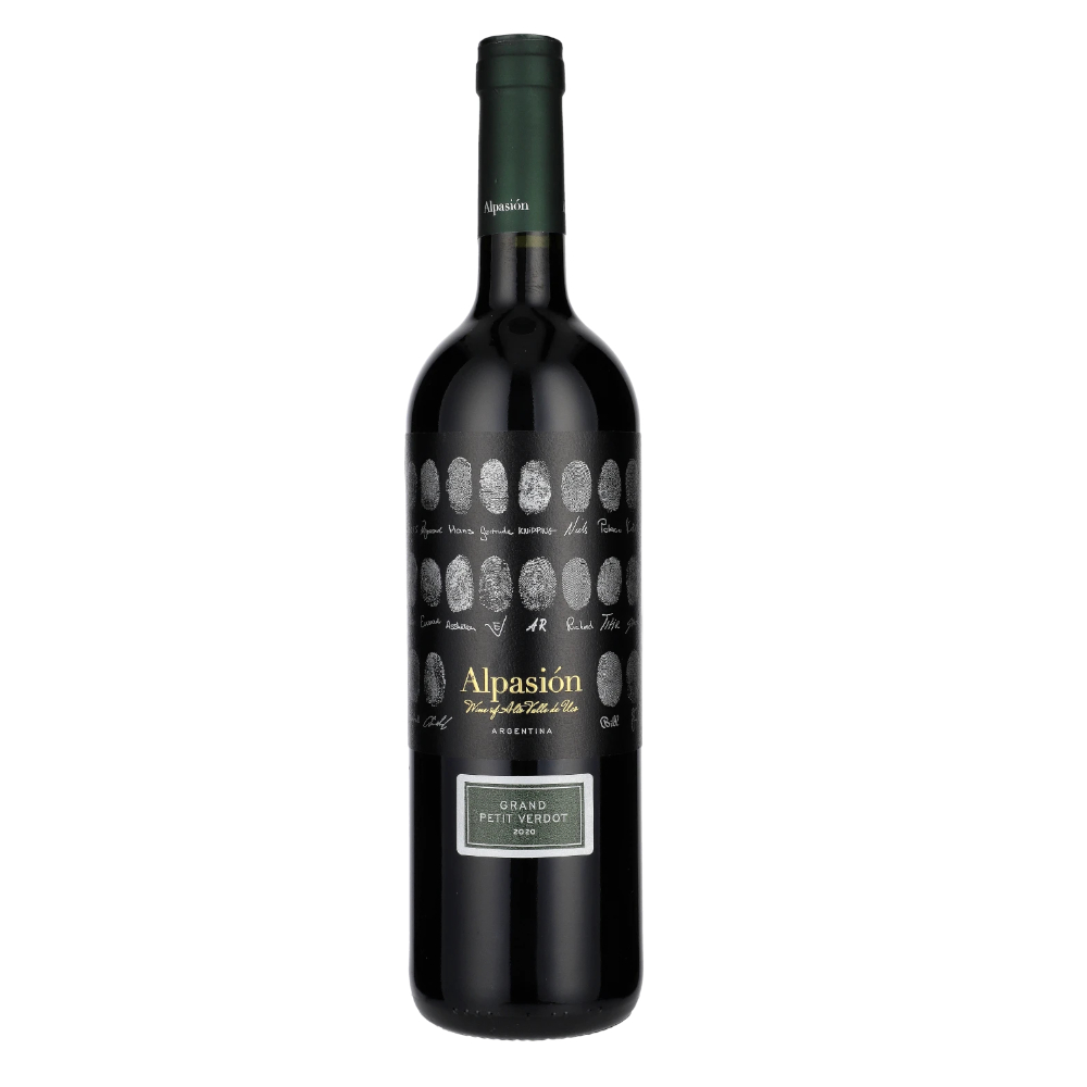 Wino Alpasion Grand petit verdot 2020 15,1% czerwone wytrawne 750 ml